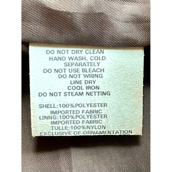 VINTAGE Y2K JESSICA MCCLINTOCK FOR GUNNE SAX POLKA DOT PARTY DRESS (Size 5/6) - Picture 9 of 10